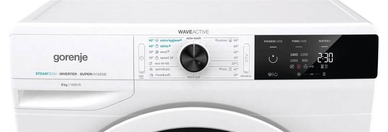 Obrázok Gorenje Essential WEI84BDS ExtraHygiene biela