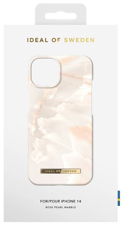 Obrázok iDeal Of Sweden Fashion na Apple iPhone 14 - Rose Pearl Marble (IDFCSS21-I2261-257)