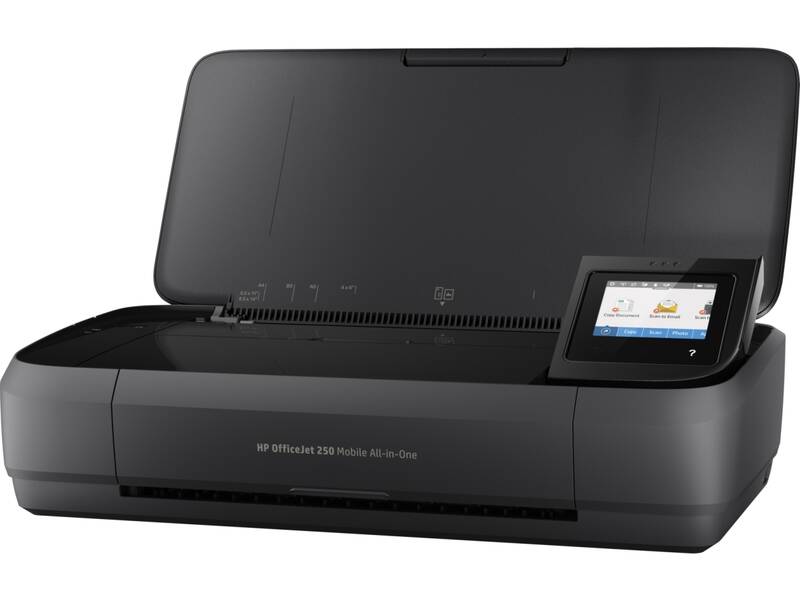 Obrázok HP Officejet 250 Mobile All-in-one (A4, 10 ppm, USB, Wi-Fi, Print, Scan, Copy), CZ992A#670