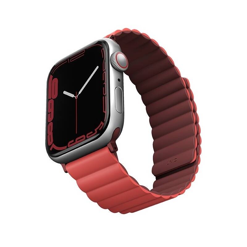 Obrázok Uniq Revix Reversible na Apple Watch 38/40/41mm (UNIQ-41MM-REVMRNCRL) červený/vínový