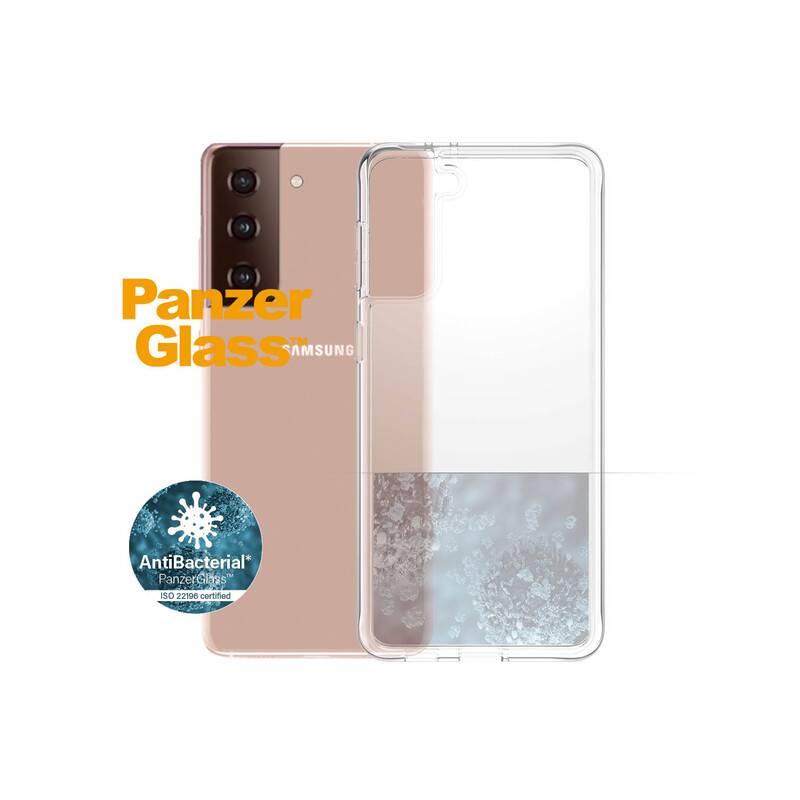 Obrázok PanzerGlass ClearCase Antibacterial na Samsung Galaxy S21+ (0259) priehľadný