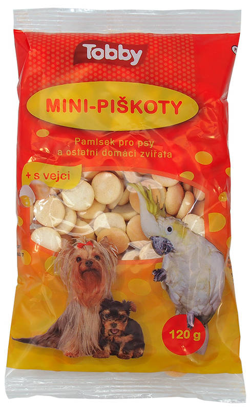 Obrázok Piškoty TOBBY pro psy MINI 120g