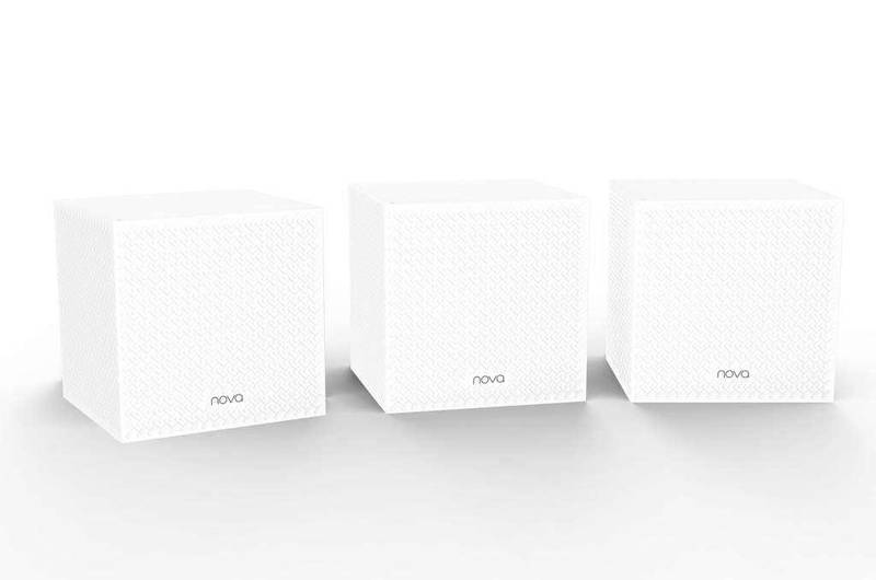 Obrázok Tenda Nova MW12 (3-pack) WiFi AC2100 Mesh Gigabit system Tri Band, 9x GLAN/GWAN, SMART CZ aplikace MW12 (3-pack)