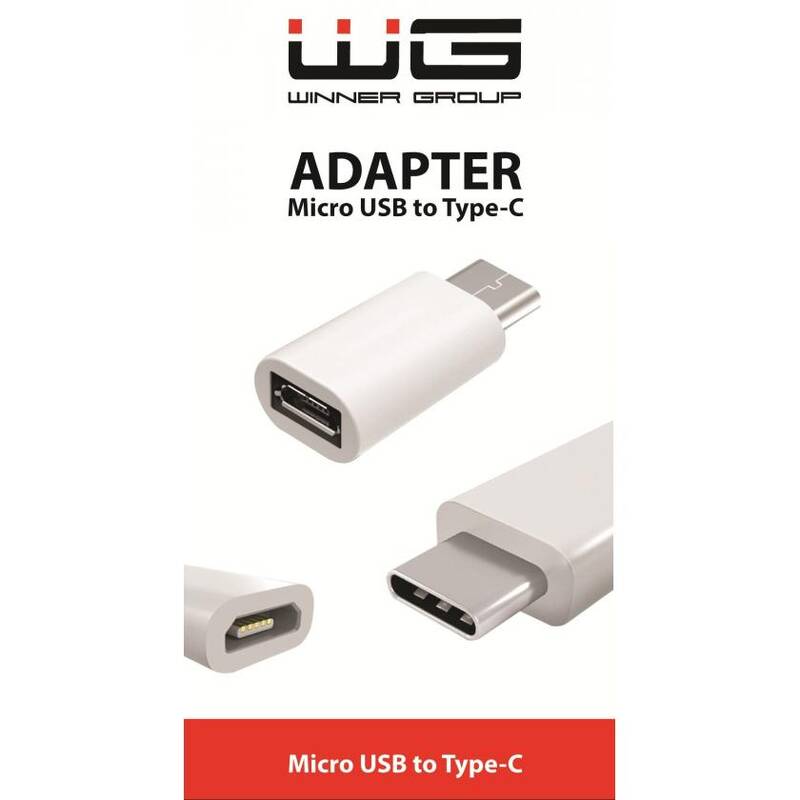 Obrázok WG Micro USB/USB-C (5894) biela