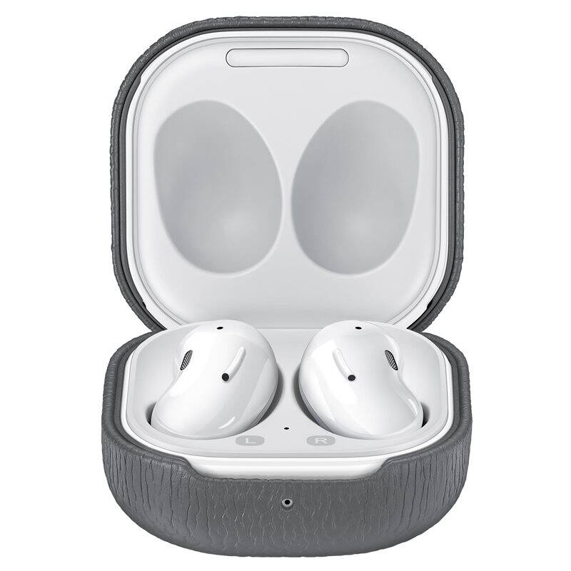 Obrázok Samsung Kožené puzdro pre Galaxy Buds Live/Buds Pro sivé (EF-VR180LJEGWW)