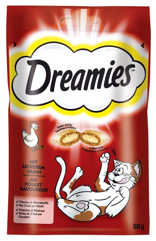 Obrázok Dreamies kočka pochoutka s kuřecím 60g