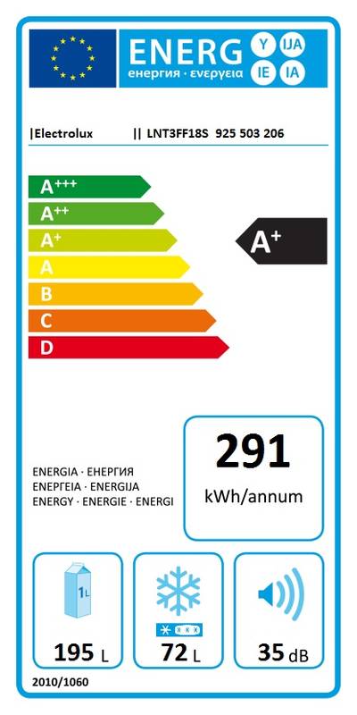 Obrázok Electrolux LNT3FF18S biele