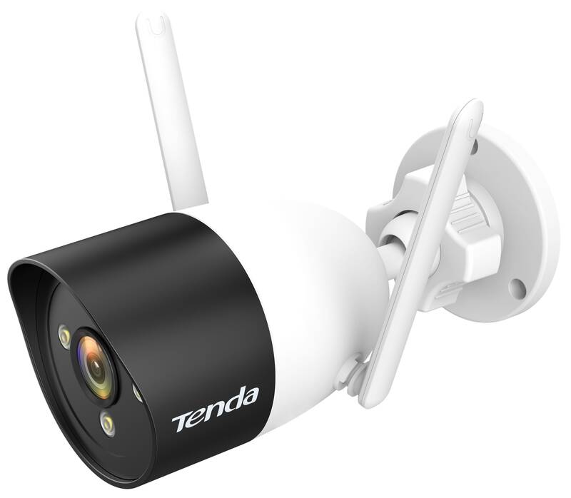 Obrázok Tenda CT6 - Venkovní IP66 Wi-Fi 2K (3MP) kamera,noční LED,dvoucestné audio,microSD,detekce pohybu,CZ CT6