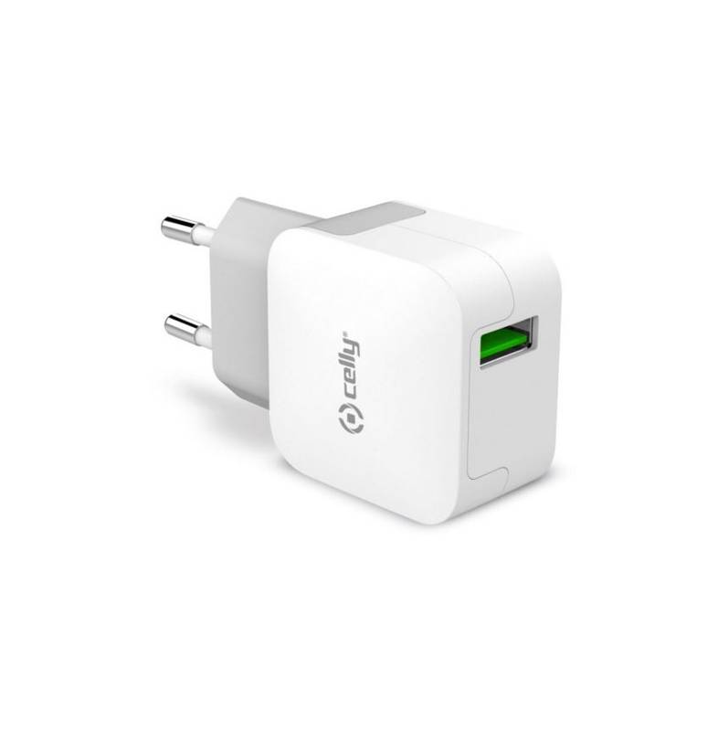 Obrázok CELLY TURBO USB travel charger white (TCUSBTURBO)