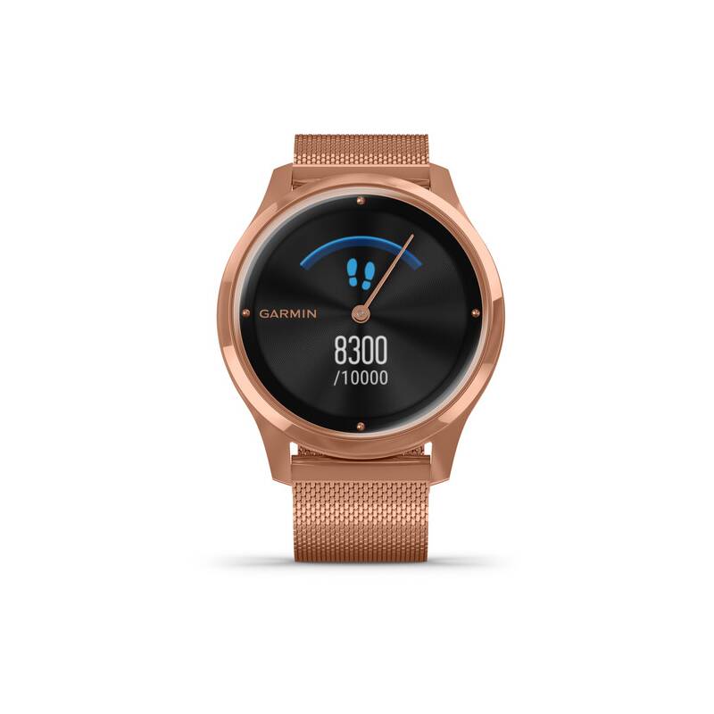 Obrázok Garmin vivomove3 Luxe 18K RoseGold/Milanese Band (010-02241-24)