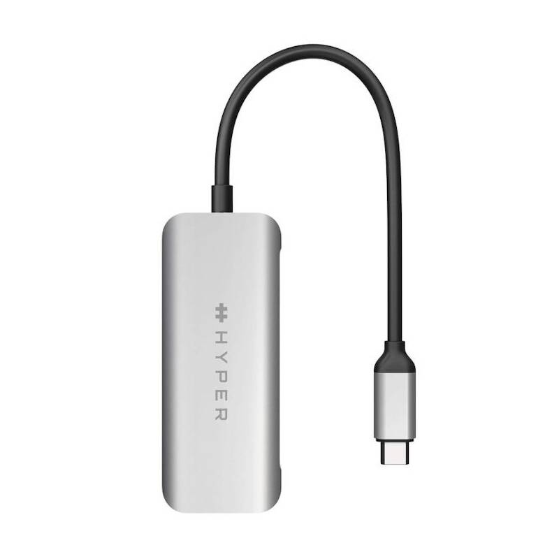 Obrázok HyperDrive 4v1 USB-C (HY-HD41-GL) strieborný