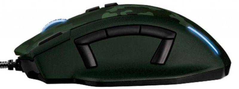 Obrázok Trust GXT 155C Gaming Mouse - Green camouflage (20853)