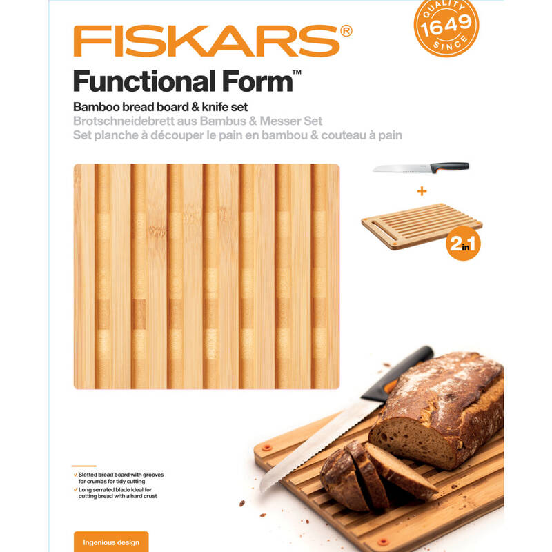 Obrázok Fiskars Functional Form + nůž na pečivo