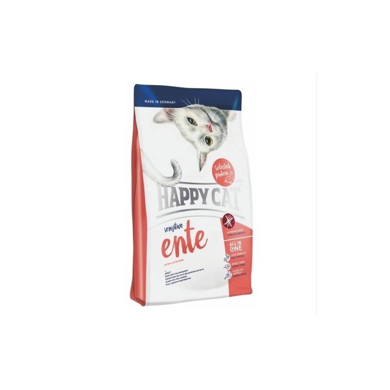 Obrázok HAPPY CAT SENSITIVE Ente - Kachna 4 kg