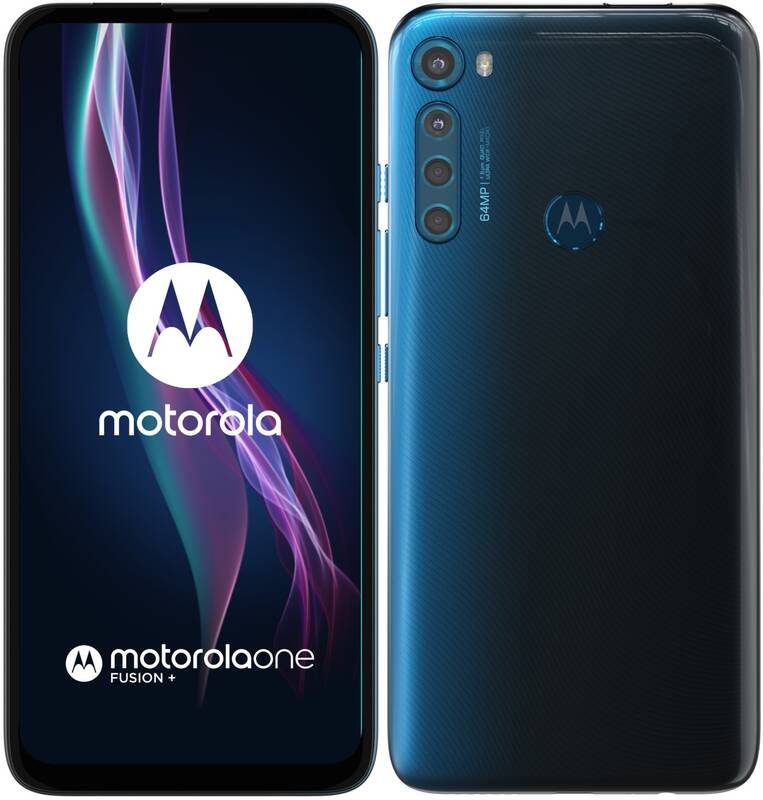 Obrázok Motorola One Fusion+ gsm tel. Twilight Blue (PAJW0004PL)