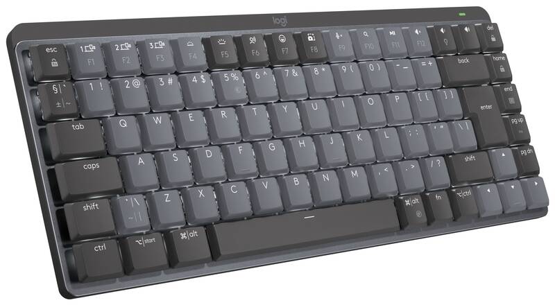 Obrázok Logitech MX Mechanical Mini, Clicky, US - graphite (920-010782)