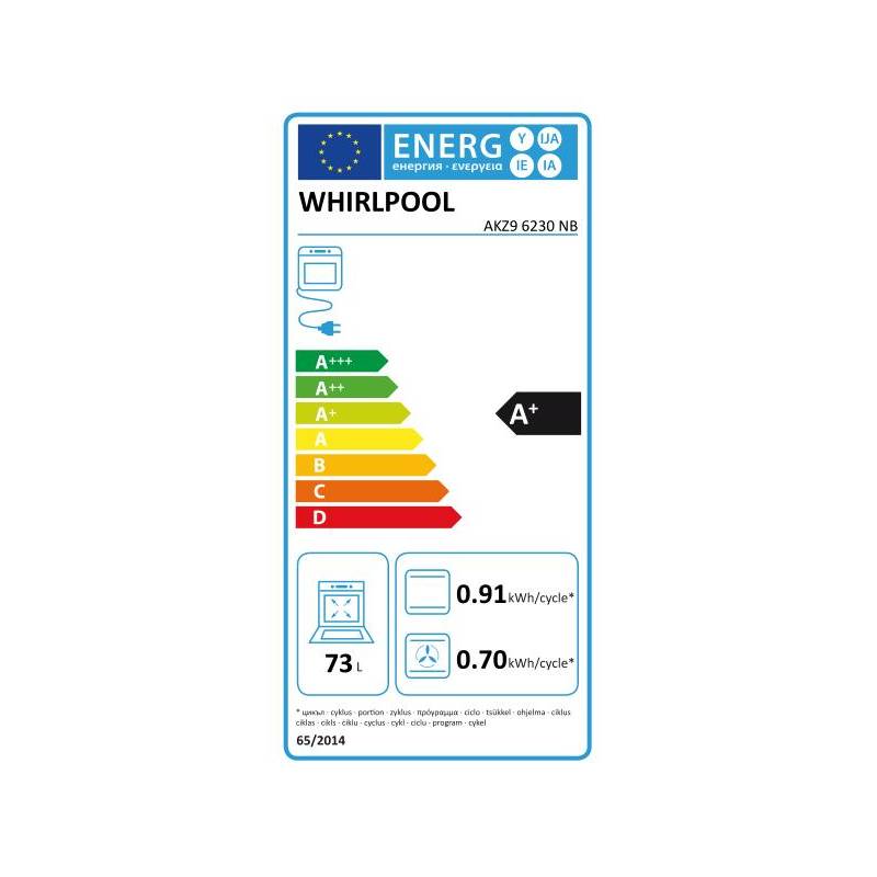 Obrázok WHIRLPOOL AKZ9 6230 NB