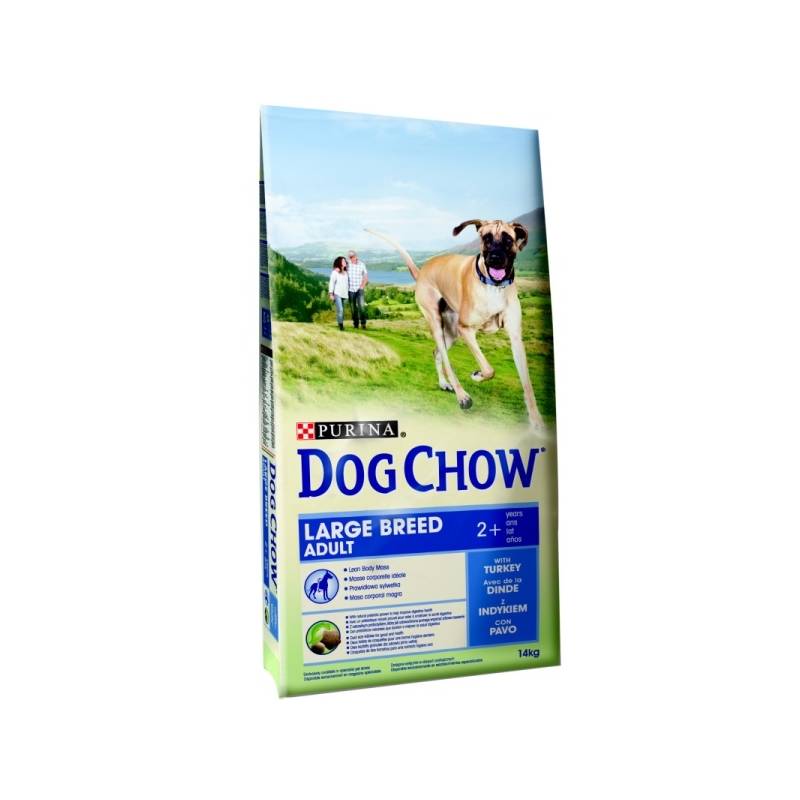 Obrázok PURINA DOG CHOW ADULT LARGE BREED TURKEY 14KG