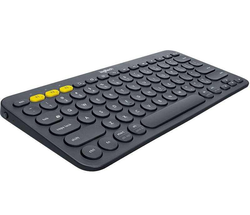 Obrázok Logitech Bluetooth Multi-Device Keyboard K380 tmavosivá (920-007582)