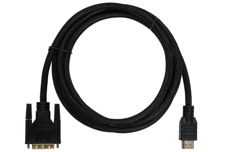 Obrázok EVOLVEO DVI - HDMI kabel, 1,8m EV-HDMI-DVI