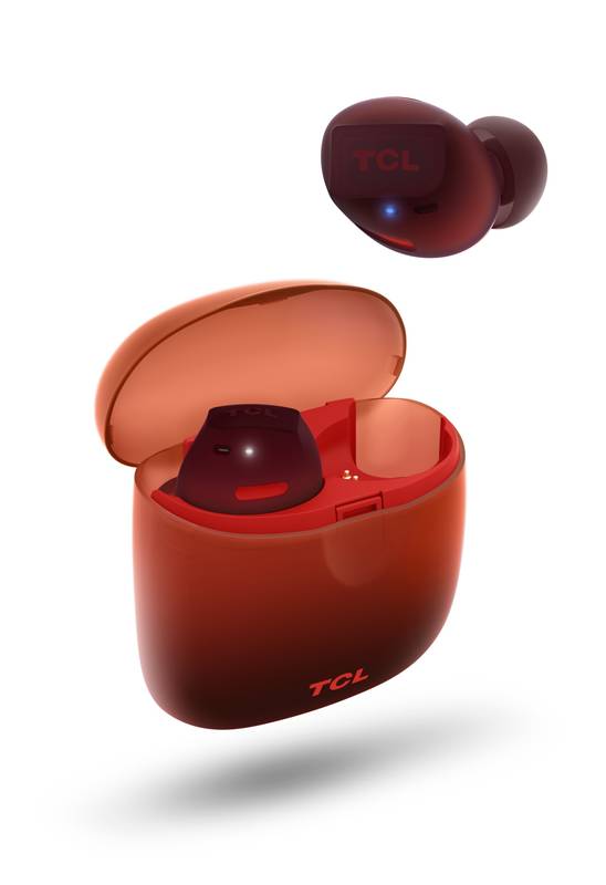 Obrázok TCL SOCL500 BEZDROTOVE BT SLUCHADLA IN-EAR, ORANZOVE