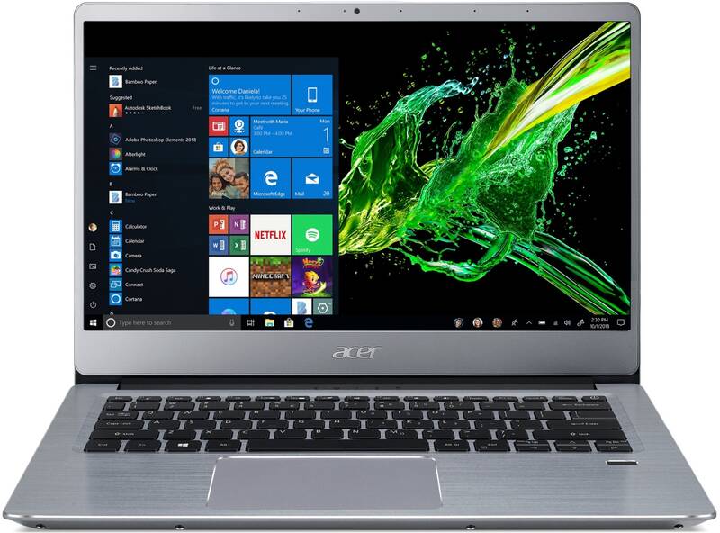 Obrázok Acer Swift 3 (SF314-41-R7RF) - Sparkly Silver Full Aluminium (NX.HFDEC.004)