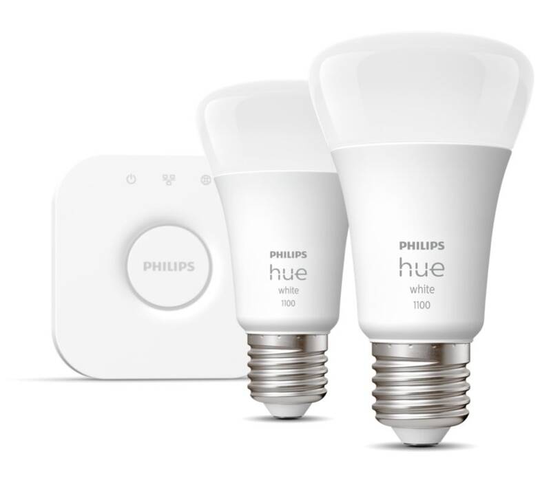 Obrázok Philips Základná sada Philips Hue WHITE 2xE27/9,5W 2700K +  zariadenie k prepojeniu P4628