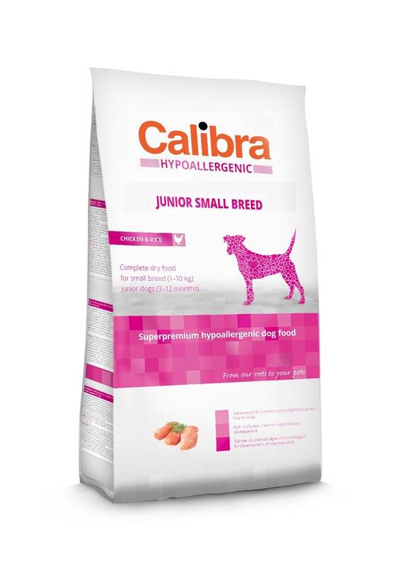 Obrázok Calibra Dog HA Junior Small Breed Chicken  2kg NEW