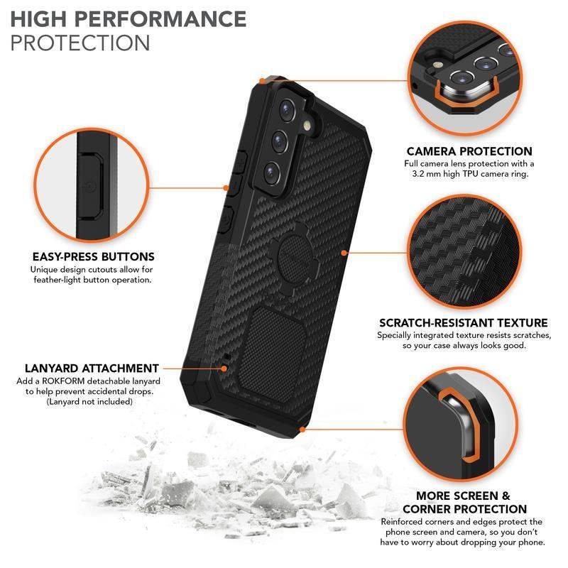 Obrázok Rokform Rugged na Samsung Galaxy S22 (308701P) čierny