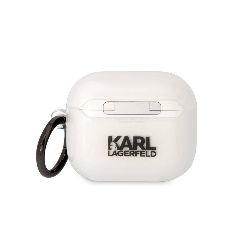 Obrázok Karl Lagerfeld 3D Logo NFT Choupette na Airpods 3 (KLA3HNCHTCT) biele