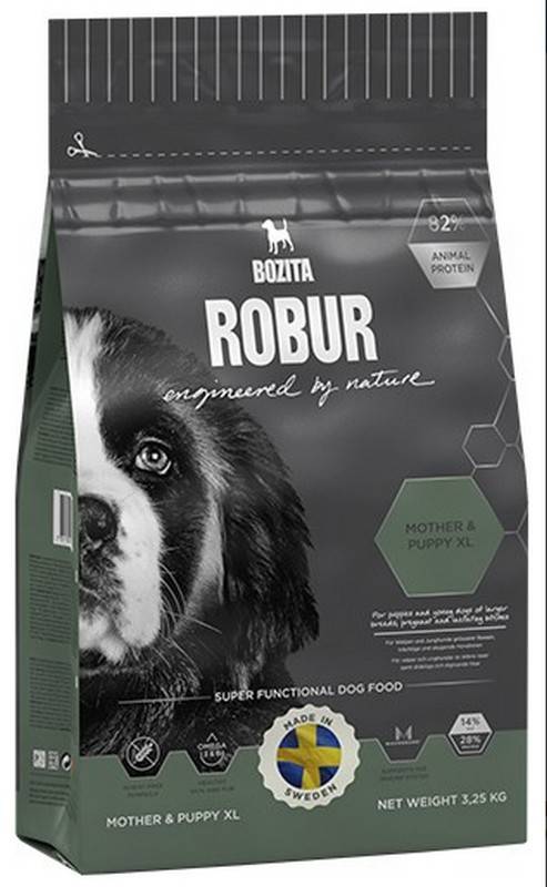 Obrázok Bozita Robur DOG Mother & Puppy XL 28/14  3,25 kg