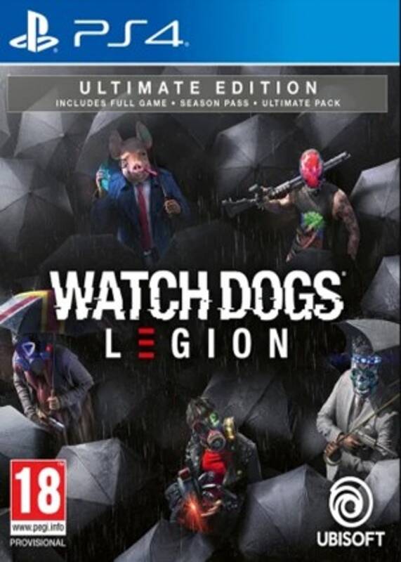 Obrázok Watch Dogs Legion Ultimate Edition - PS4 (3307216137399)