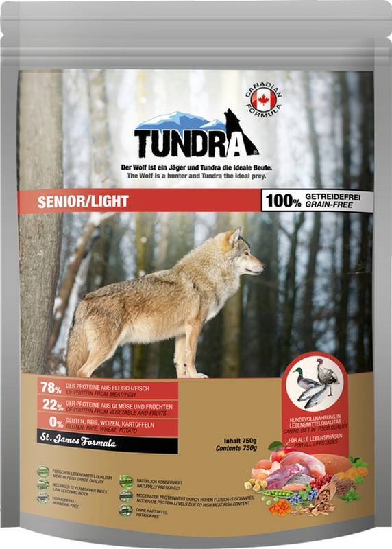 Obrázok Tundra Dog Senior/Light St. James Formula 750 g