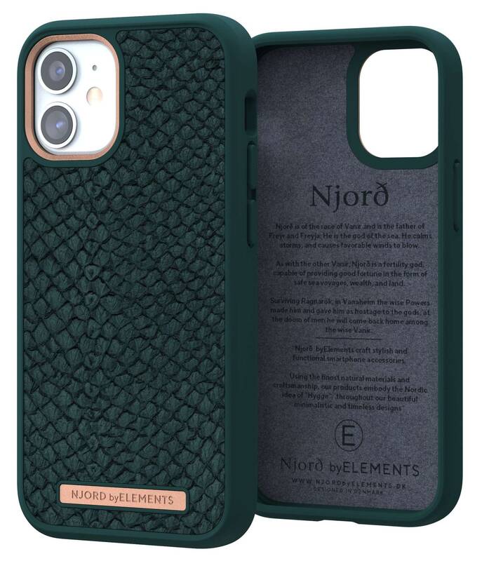 Obrázok Njord Jör Case for iPhone 12 Mini Dark Green (SL14042)