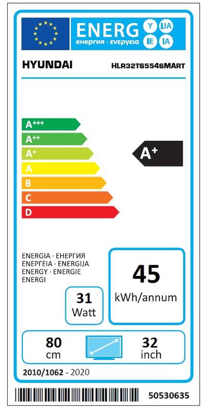 Obrázok 32 Hyundai HLR 32TS554 SMART