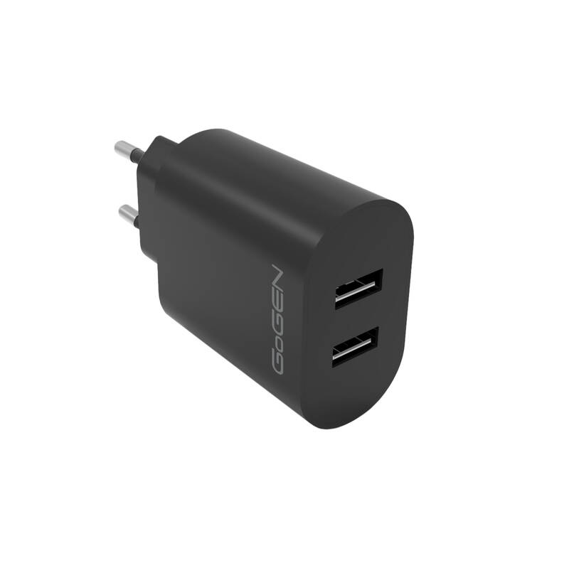 Obrázok GoGEN ACH 206, 2x USB-A (24W) (ACH206B) čierna