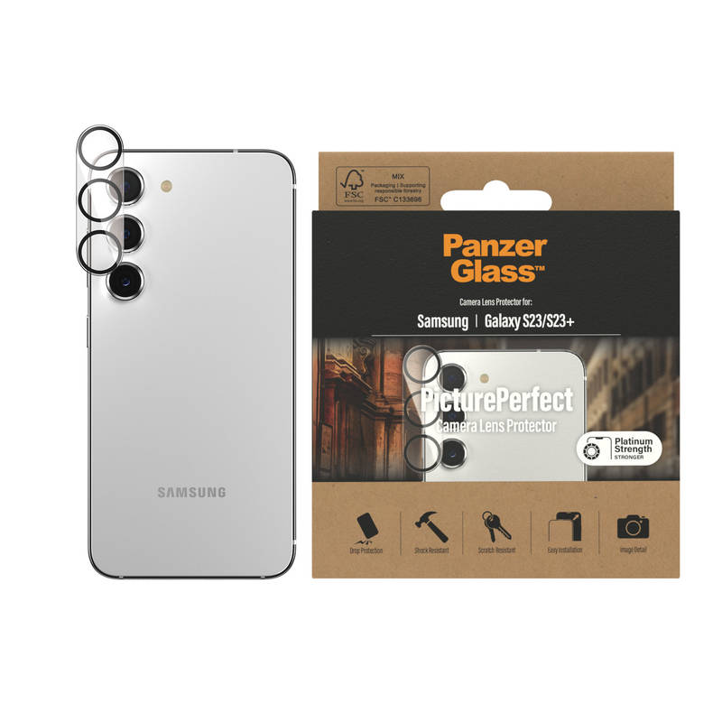 Obrázok PanzerGlass Camera Protector na Samsung Galaxy S23/S23+ (0439)