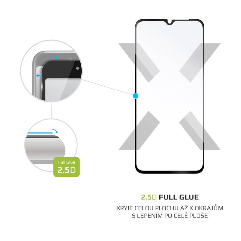 Obrázok FIXED FullGlue-Cover pre Vivo Y72 5G čierne (FIXGFA-717-BK)