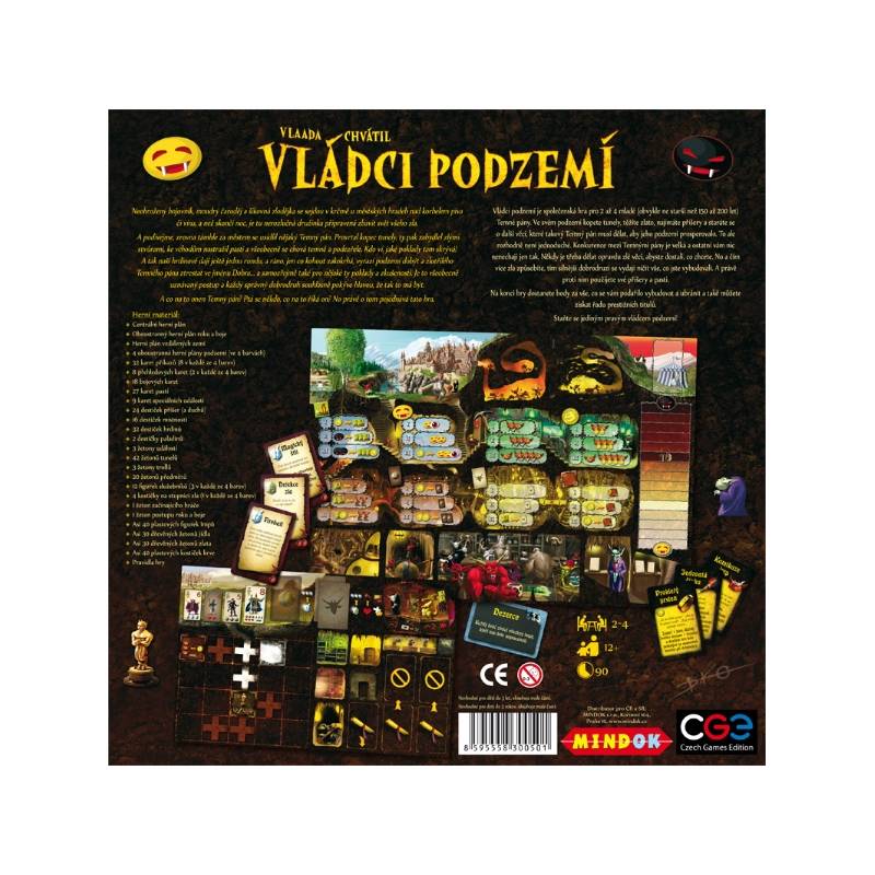 Obrázok MINDOK Fantasy deskové hry - Vládci podzemí