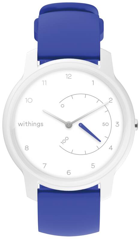 Obrázok Withings Move - White / Blue (3700546705212)