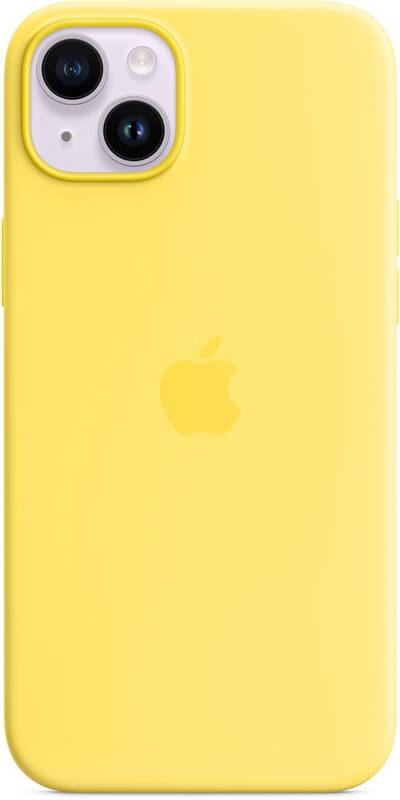 Obrázok Apple Silicone Case s MagSafe pro iPhone 14 Plus - kanárikovo žltý (MQUC3ZM/A)