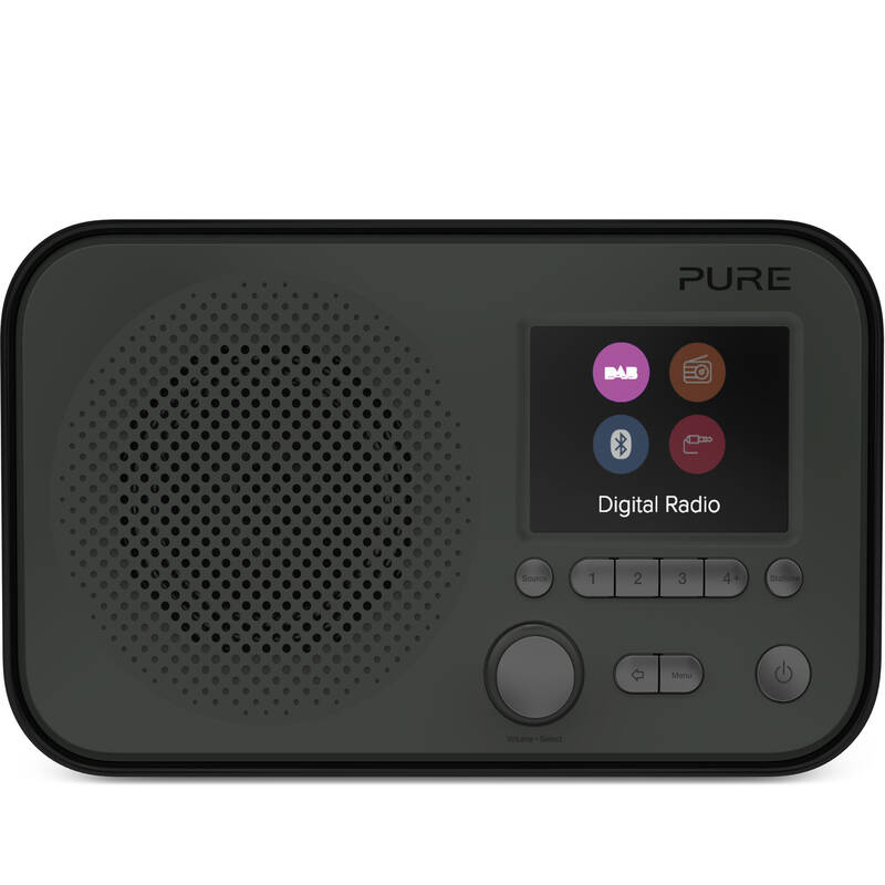 Obrázok DAB+ prenosné rádio Pure Elan BT3, AUX, Bluetooth, UKW, grafit