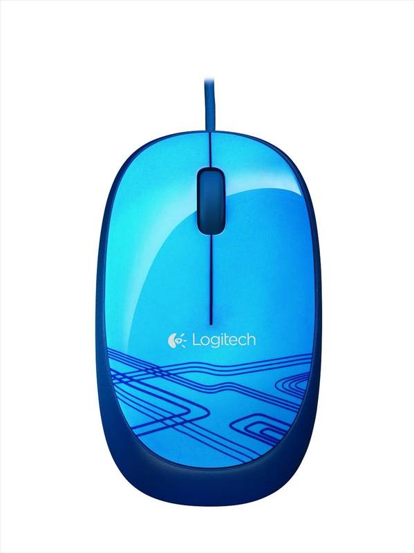 Obrázok myš Logitech M105 Mouse Blue, USB v2 (910-003114)