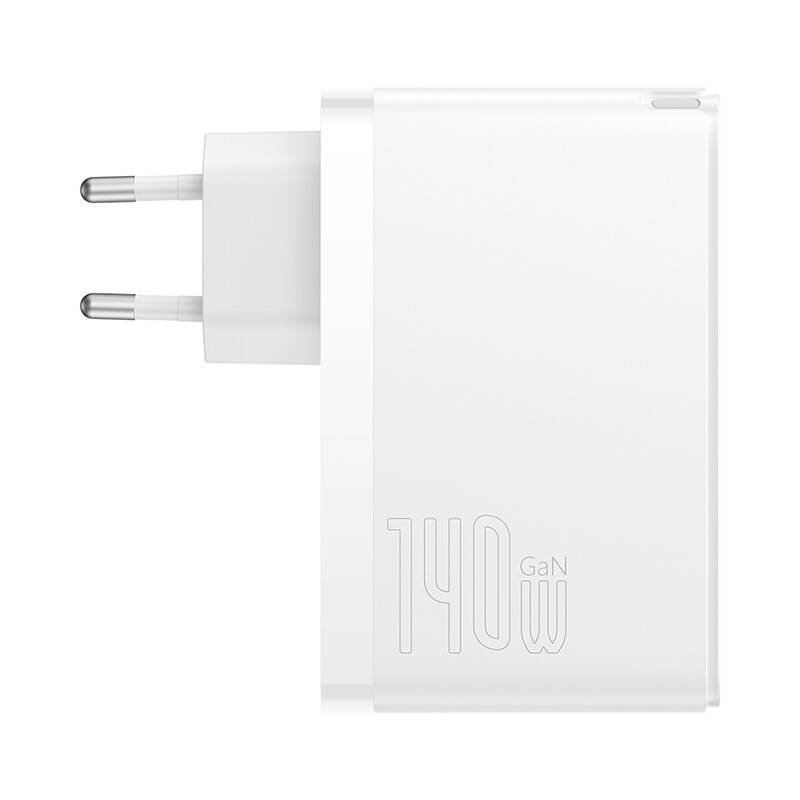 Obrázok Baseus GaN5 Pro, 2x USB-C + USB-A 140W (CCGP100202) biela