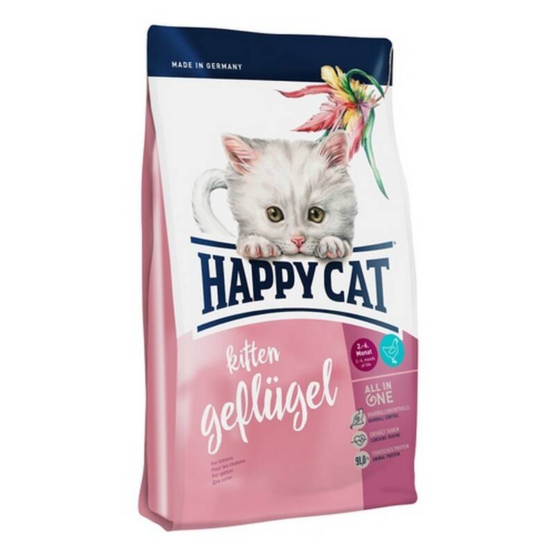 Obrázok HAPPY CAT Kitten Geflügel / Drůbež 4 kg