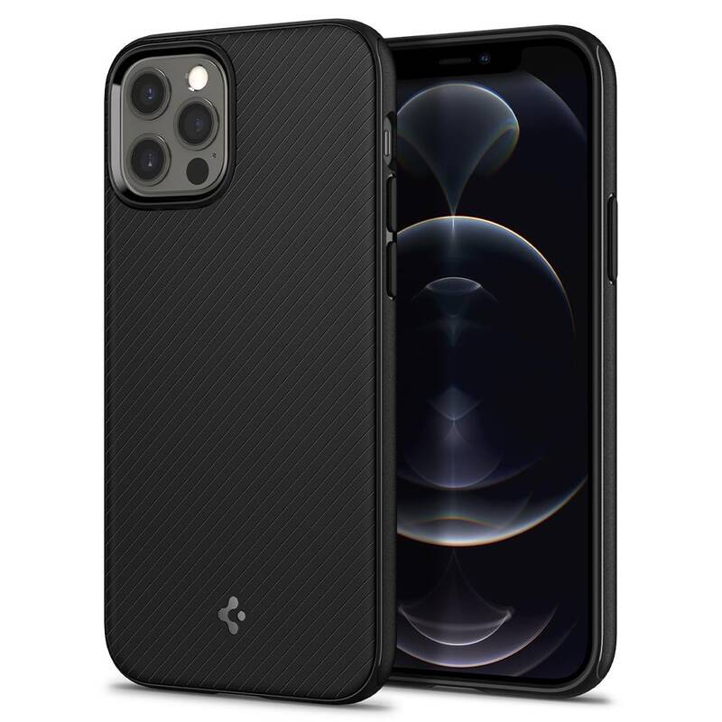 Obrázok Spigen MagArmor Black iPhone 12/12 Pro (ACS01865)