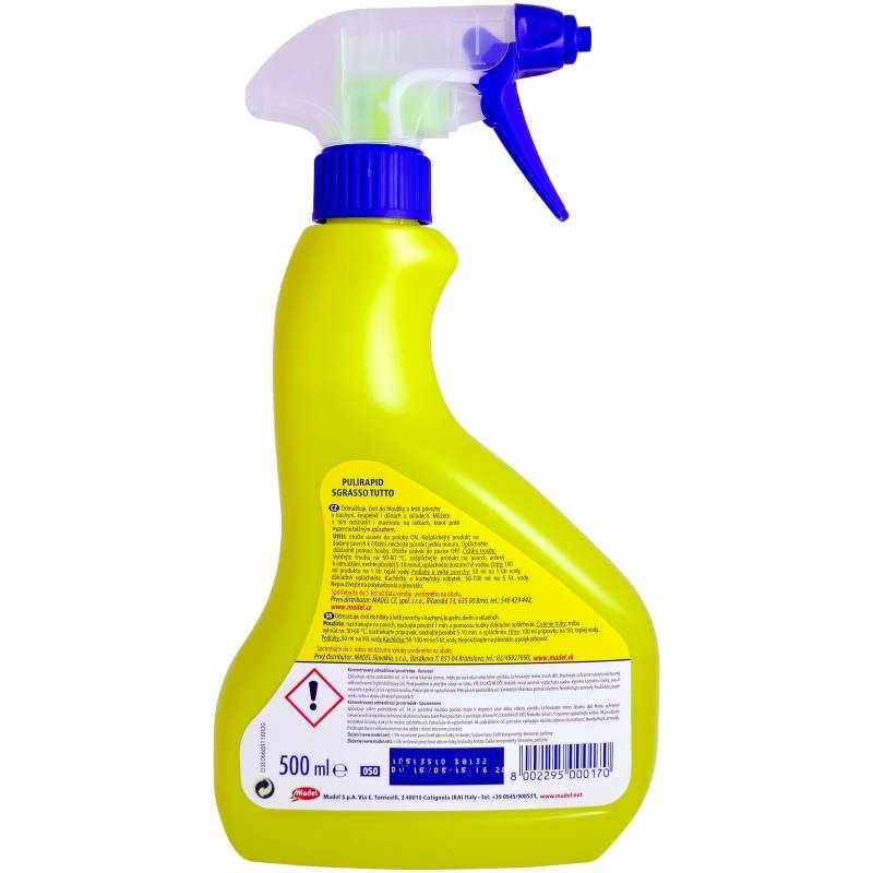 Obrázok PULIRAPID Sgrasso Tutto 500 ml (8002295000170)