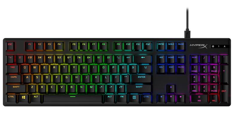 Obrázok HyperX PBT Keycaps - (US) (519P1AA#ABA) čierne