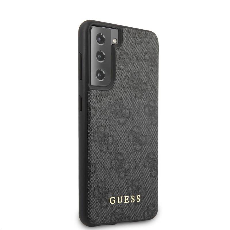 Obrázok GUHCS21SG4GFGR Guess 4G Zadní Kryt pro Samsung Galaxy S21 Grey