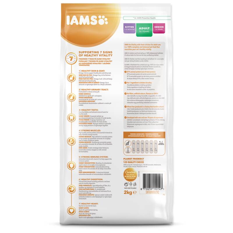 Obrázok Iams Cat Adult Chicken 2kg